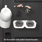 Kendinden Yapışkanlı Şeffaf Gözlük Standı