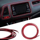 Kırmızı Araba Oto Trim Dekorasyon Şeridi 5 Mt