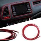 Kırmızı Araba Oto Trim Dekorasyon Şeridi 5 Mt