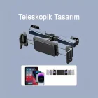 Koltuk Arkası Ayarlanabilir Tablet Telefon Tutucu