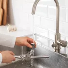 Koncıs Paslanmaz Çelik Sarımsak Ezici Sarımsak Presi