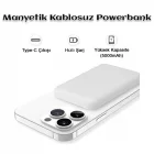 Magsafe Iphone Powerbank Kablosuz Şarj Cihazı