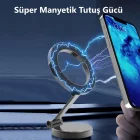 Manyetik Mıknatıslı Araç İçi Telefon Tutucu