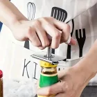 Metal Kavanoz Şişe Kapağı Açma Aparatı Kapak Açıcı