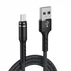 Micro Usb 3.0a Hızlı Şarj Kablosu Bakır Örgülü 1.2 M