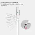 Mıknatıslı Kendini Toplayan Şarj Kablosu Micro Usb