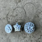 Mıknatıslı Perde Mandalı Tokası Gümüş