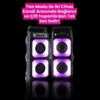 Mikrofonlu Ekstra Bass Fm Sd Bluetooth Hoparlör