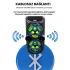Mikrofonlu Ledli Karaoke Bluetooth Hoparlör