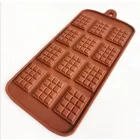 Mini Tablet Silikon Çikolata Kalıbı 12 Li