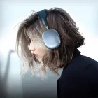 P9 Plus Kafaüstü Bluetooth Kulaklık Mavi