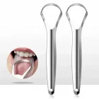 Paslanmaz Çelik Dil Temizleyici Dil Sıyırıcı