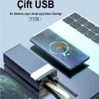 Polygold 30000 Mah Led Işıklı Kamp Powerbank