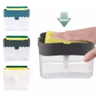 Pompalı Sünger Hazneli Sıvı Sabunluk (hediyeli)