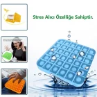 Pop It Renkli Duyusal Stres Oyuncağı Kare