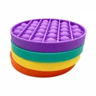 Pop It Renkli Duyusal Stres Oyuncağı Yuvarlak