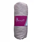 Ranforce Lastikli Çarşaf Pudra Battal Boy