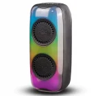 Rgb Işıklı Bluetooth Çift Hoparlör Ses Bombası