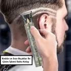 Şarjlı Ense Sakal Çizim Vücut Kılı Traş Makinesi