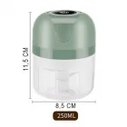 Şarjlı Mini El Rondosu Gıda Doğrayıcı 3 Bıçaklı