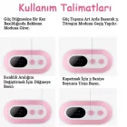 Şarjlı Özel Gün Kemeri Regl Ağrısı İçin Titreşimli Isı Veren Kemer