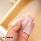 Şeffaf Silikon Kaydırmaz Raf Örtüsü 30 X 200 Cm