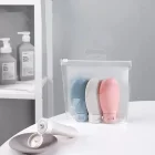 Seyahat Tipi Doldurulabilir Krem Şampuan Kutusu 3 Lü