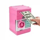 Şifreli Atm Kumbara Kasa Otomatik Pembe