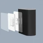 Silikon Tuvalet Klozet Fırçası Ve Askısı Siyah