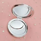 Simli Çift Taraflı Cep Aynası Makyaj Aynası