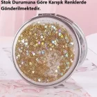 Simli Çift Taraflı Cep Aynası Makyaj Aynası