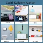 Siyah Çok Amaçlı Kanca 10 Lu