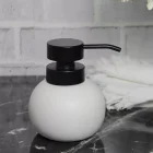 Stoneware Lux Tombul Sıvı Sabunluk Beyaz