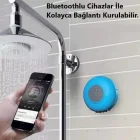 Su Geçirmez Mini Bluetooth Duş Hoparlörü