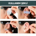Su Geçirmez Yapışkanlı Kulak Koruyucu Bant 10 Lu