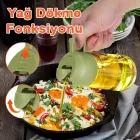 Sürahi Şeklinde Spreyli Ve Damlatmaz Cam Yağdanlık