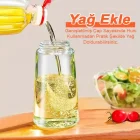 Sürahi Şeklinde Spreyli Ve Damlatmaz Cam Yağdanlık