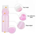 Taraklı Saç Boyama Ve Bakım Yağı Uygulama Şişesi