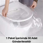 Tek Kullanımlık Klozet Kapağı Poşeti 50 Adet