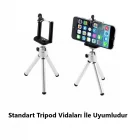 Tripod Bağlantılı Telefon Tutucu Aparat
