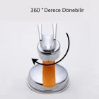 Vakumlu Duş Başlığı Tutucu Askı