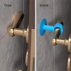 Vantuzlu Geçmeli Kapı Kolu Stoper 4 Lü