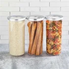 Vip Ahmet 1250 Ml Lüx Yuvarlak Saklama Kabı 3 Lü