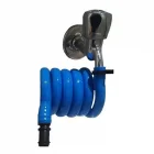 Wc Hortummatik Esnek Yere Değmez Mavi