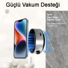 X10Q 360 Adsorpsiyon Vakumlu Manyetik Telefon Tutucu Telefon Standı Mükemmel Yapışma