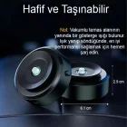 X10Q 360 Adsorpsiyon Vakumlu Manyetik Telefon Tutucu Telefon Standı Mükemmel Yapışma