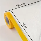 Yapışkanlı Boya Badana Eşya Koruma Hışır Örtüsü 15 Mt X 180 Cm Boya Muşambası