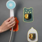 Yapışkanlı Hayvan Figürlü Hareketli Duş Başlığı Tutucu