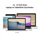 Yükseklik Ayarlı Katlanabilir Laptop Tablet Standı