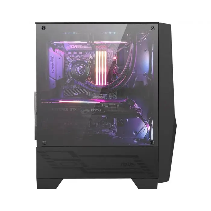 MSI MAG FORGE 100R TEMPERLI CAM ARGB PSU YOK 2X120MM 1X120MM GAMING ATX KASA SİYAH